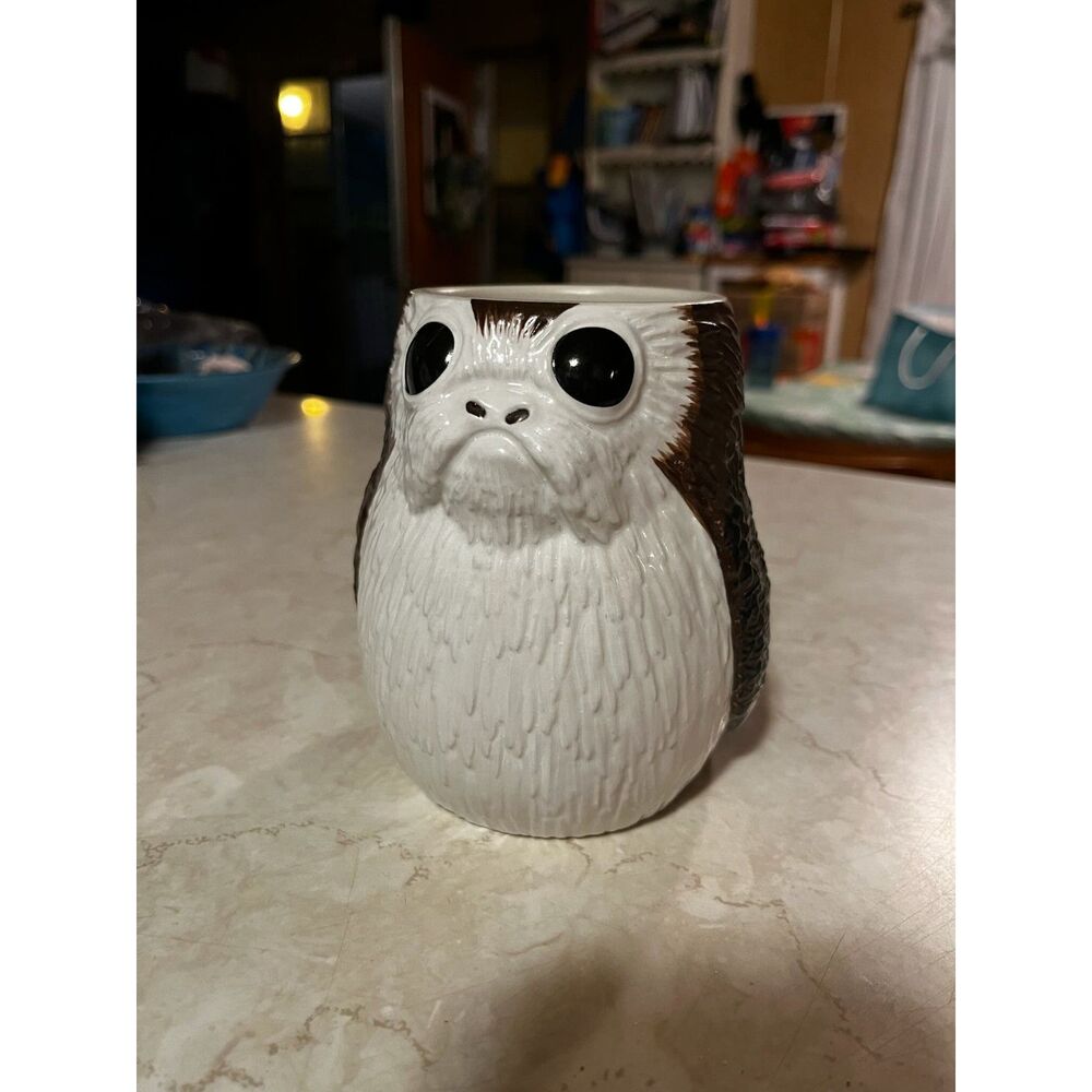 Disney Star Wars The Last Jedi PORG Coffee Mug Tea Cup Sculpted Ceramic Large 3D